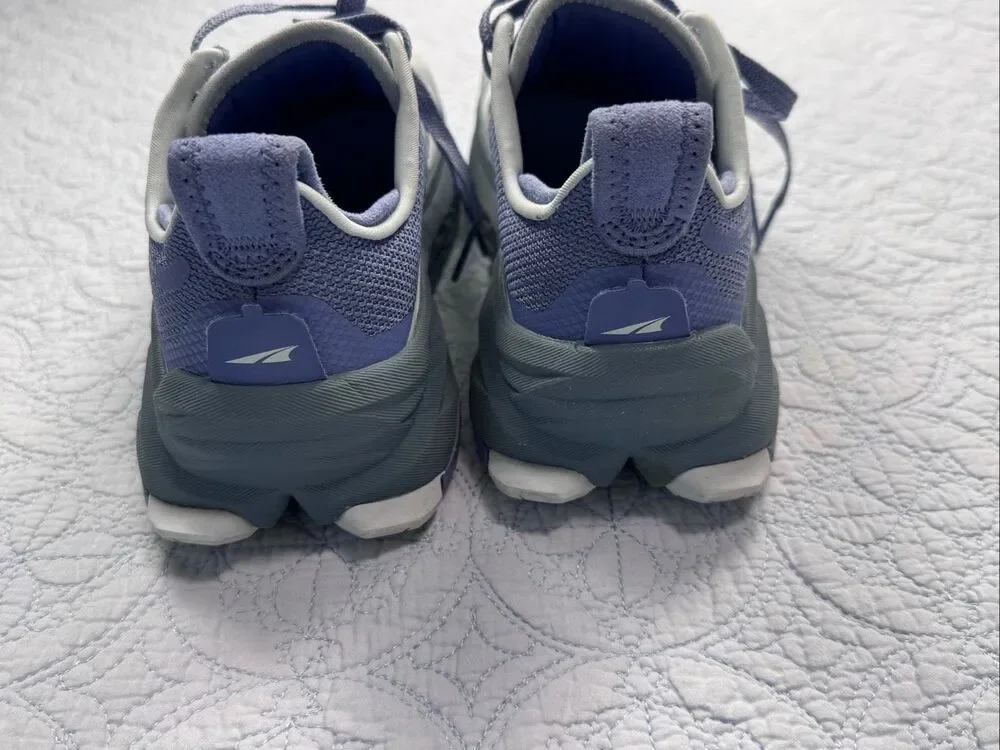 Altra Olympus 6 Trail Running Shoes Gray/Blue Womens Size 8
